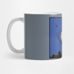 Cat Moon Gazing - (Autumn) Mug